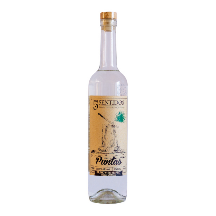 5 Sentidos Puntas Tio Tello Mezcal (750 ml)