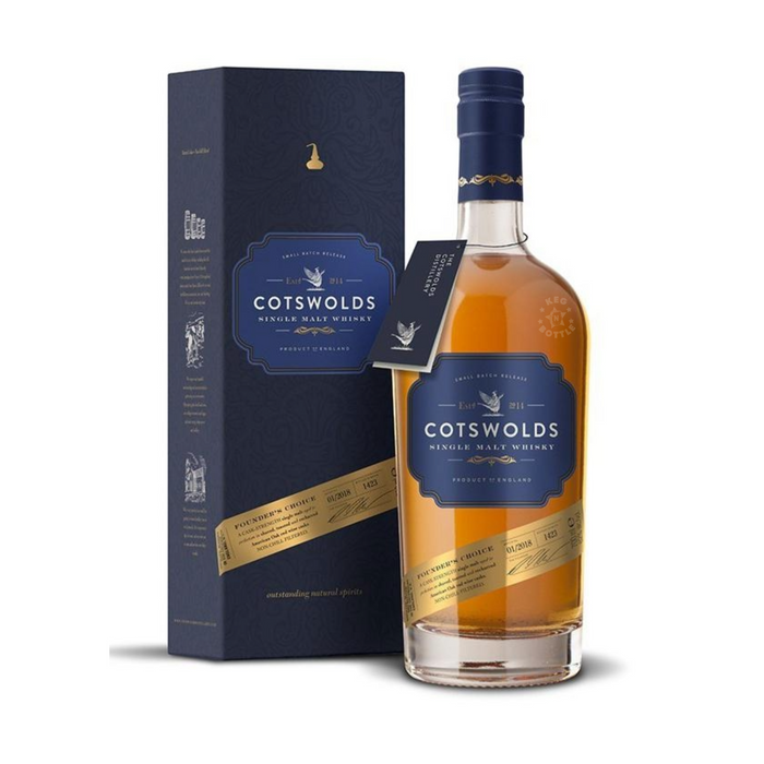 Cotswolds Founders's Choice Cask Strength Batch #960 Single Malt Whisky (750 ml)