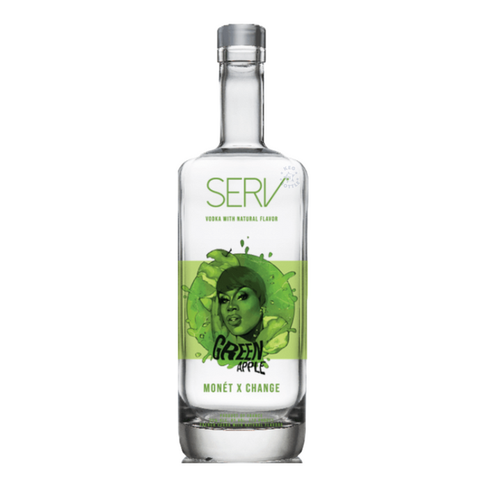 SERV Monet X Change Green Apple Vodka (750 ml)