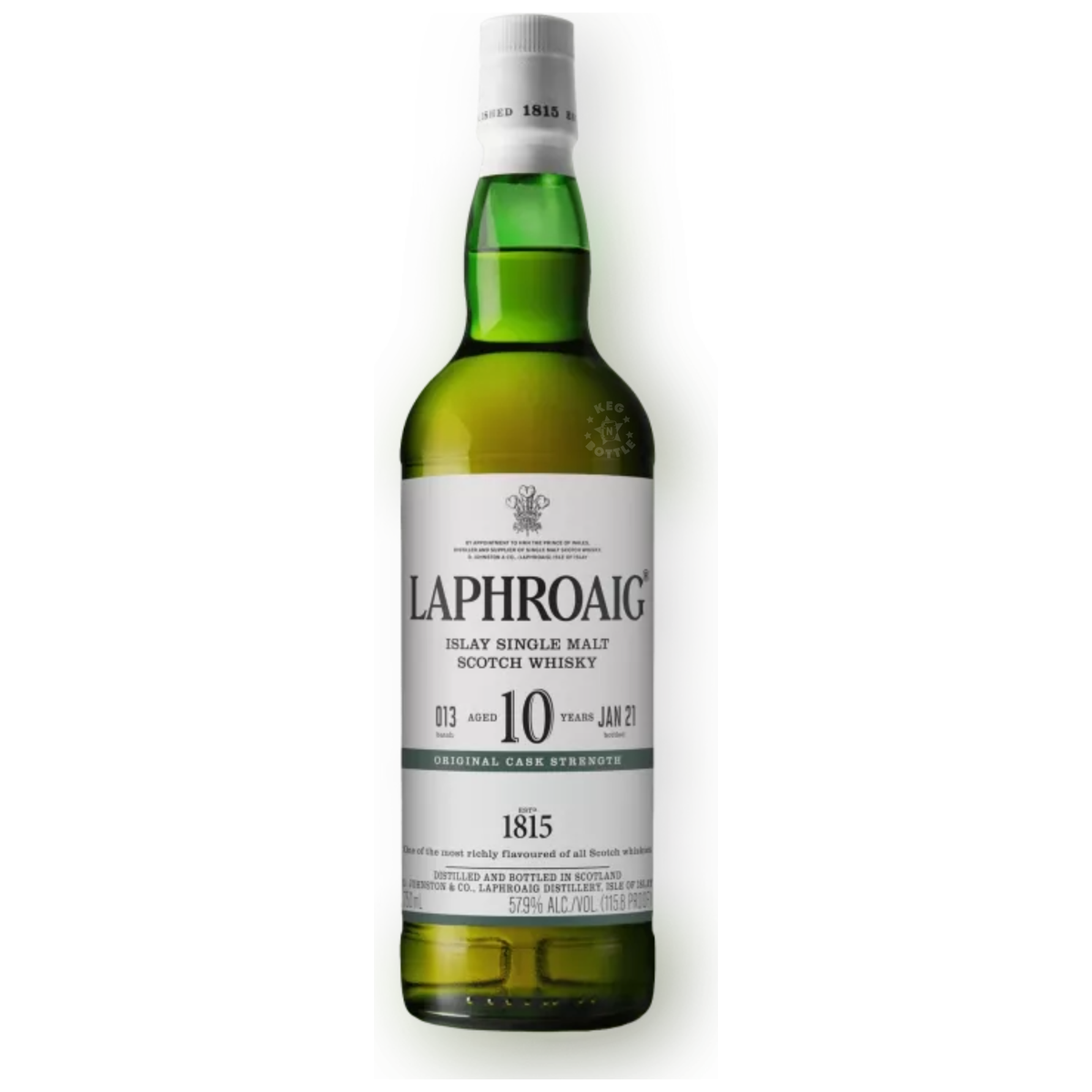 Laphroaig 10 Year Cask Strength Single Malt Scotch Whisky (750 ml ...