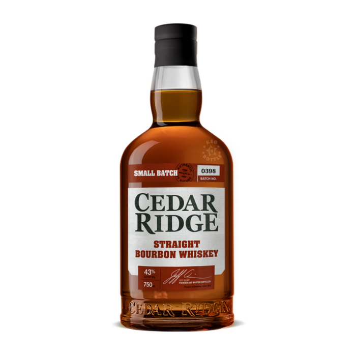 Cedar Ridge Straight Bourbon Whiskey (750 ml)