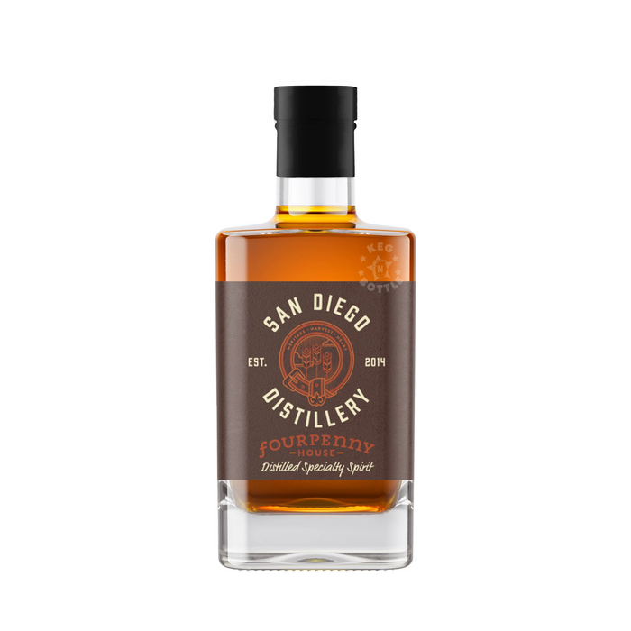 San Diego Distillery Fourpenny Experimental Whiskey (375 ml)