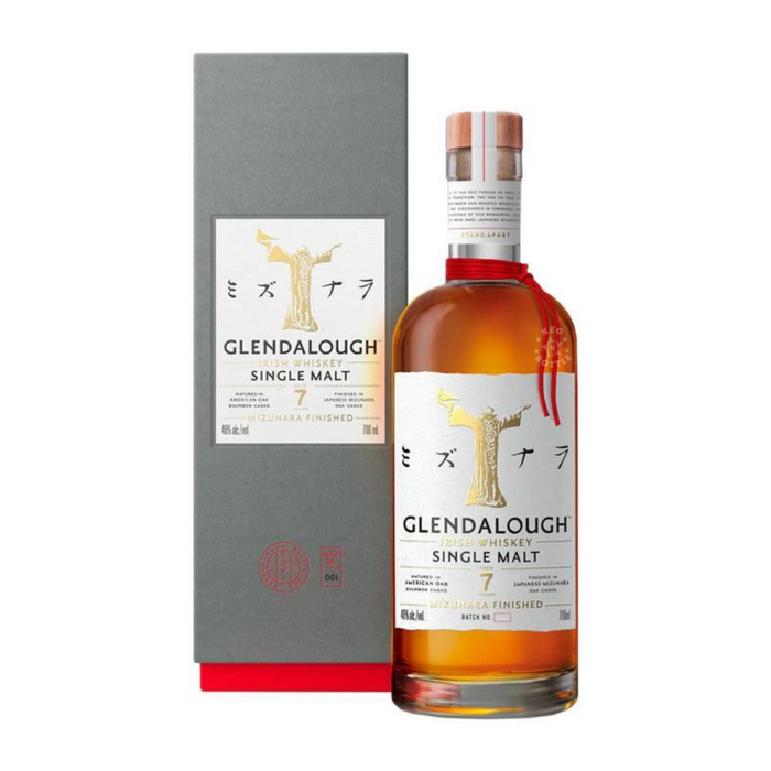 Glendalough 7 Year Mizunara Finish Irish Single Malt Whisky (750 ml)