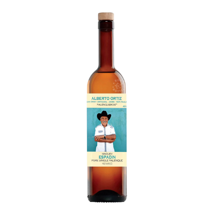 Palenqueros Alberto Ortiz Espadin Mezcal (750 ml)