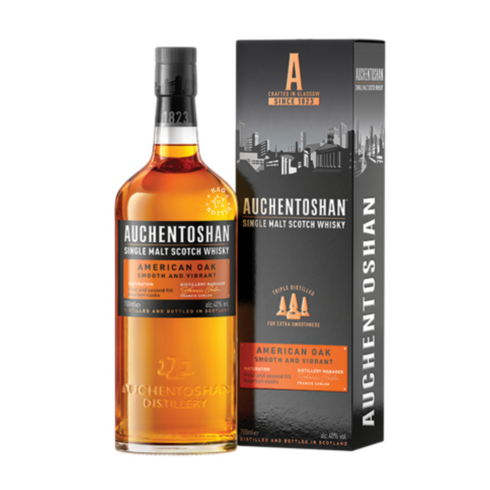 Auchentoshan American Oak Single Malt Scotch Whisky (750 ml)