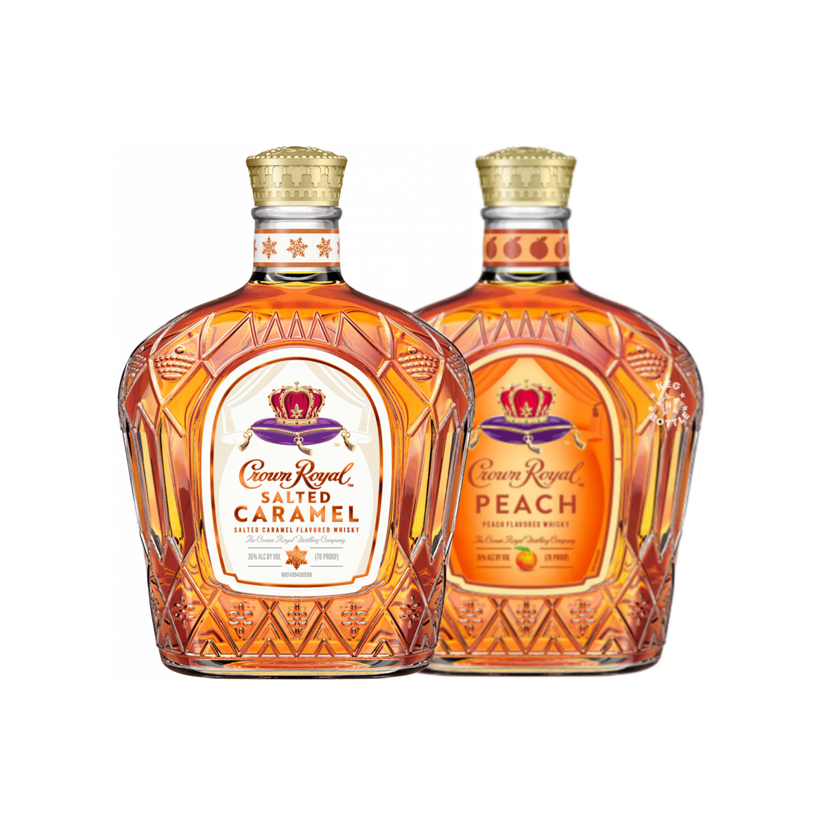 Crown Royal Salted Caramel & Peach Whisky Combo Pack — Keg N Bottle