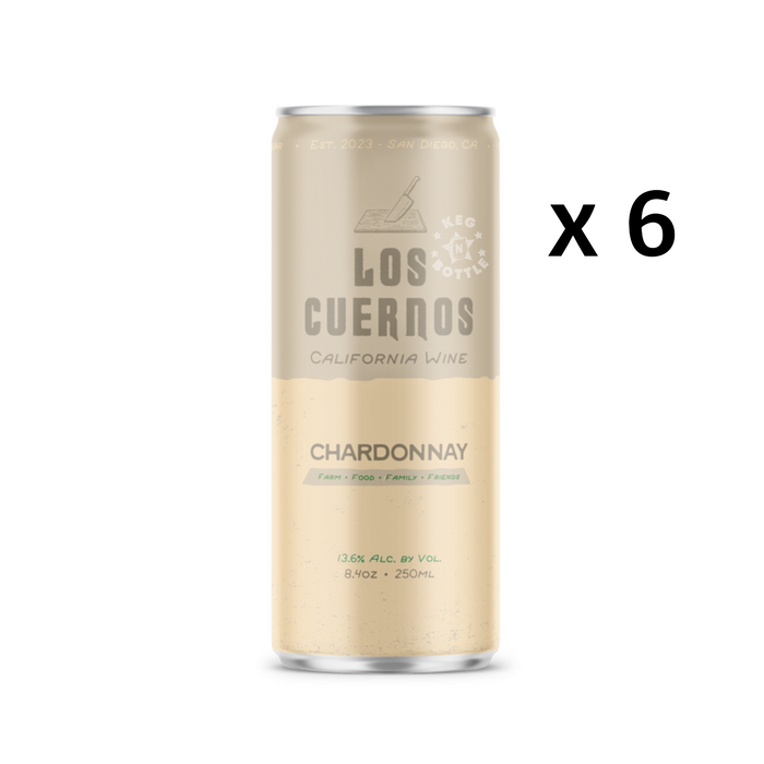 Los Cuernos Chardonnay (6 Pack)