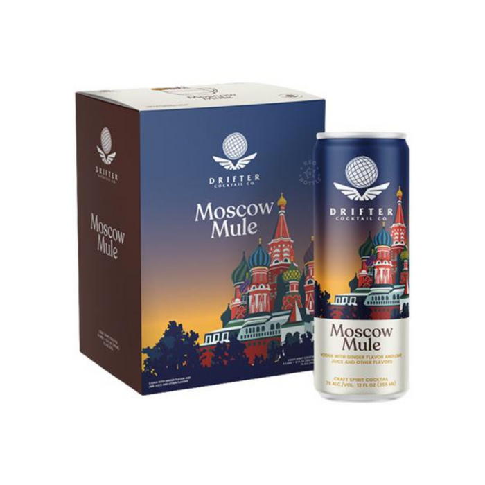 Drifter Craft Cocktails Moscow Mule (4 Pack)