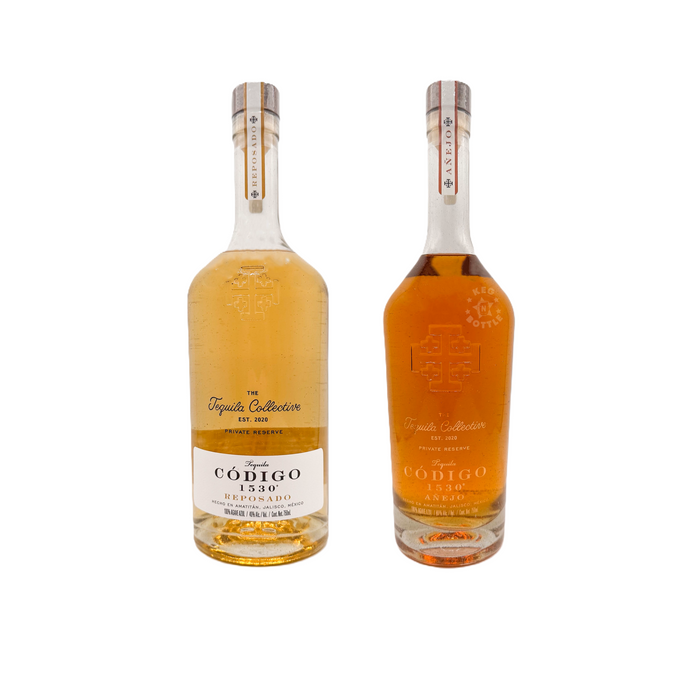 Codigo 1530 Tequila Collective Reposado & Anejo Single Barrel Tequila Combo Pack (2x750 mL)