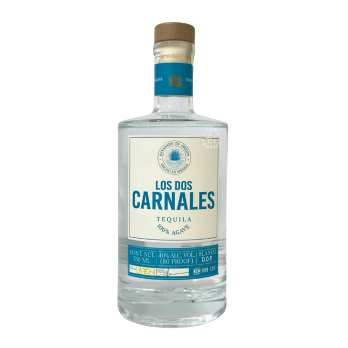 Los Dos Carnales Blanco Tequila (750 ml)