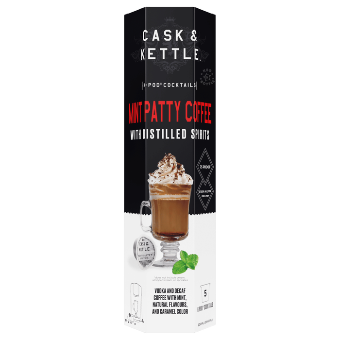 Cask & Kettle Mint Patty Coffee K-Pods (200 ml)