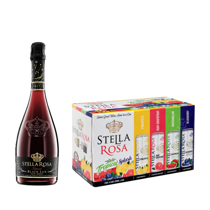 Stella Rosa Imperiale Black Lux & Tropical Splash Combo Pack