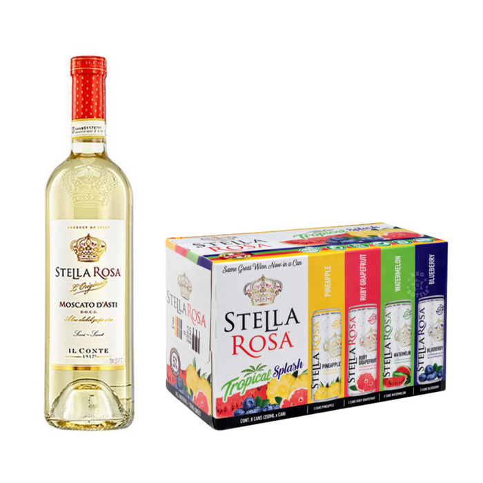 Stella Rosa Moscato d'Asti & Tropical Splash Combo Pack