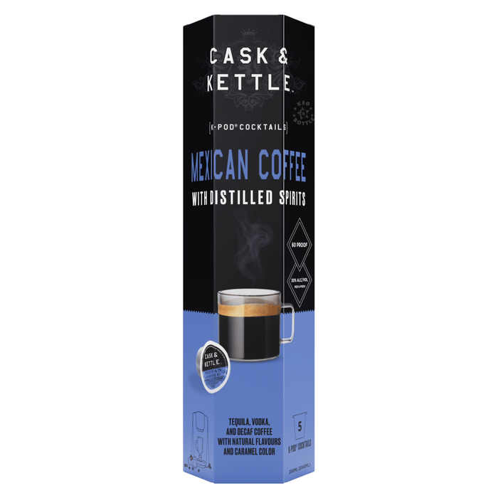 Cask & Kettle Mexican Coffee K-Pods (200 ml)