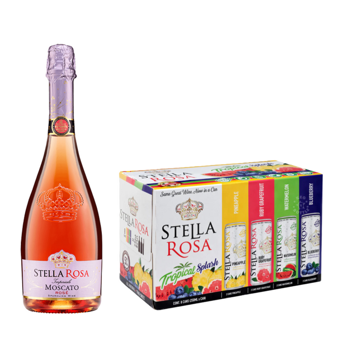 Stella Rosa Moscato Rose & Tropical Splash Combo Pack