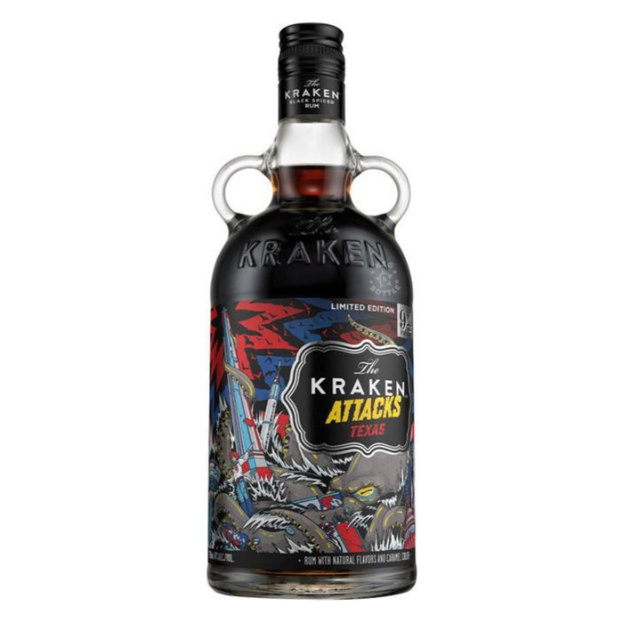 The Kraken Attacks Texas Limited Edition Rum (750 ml)