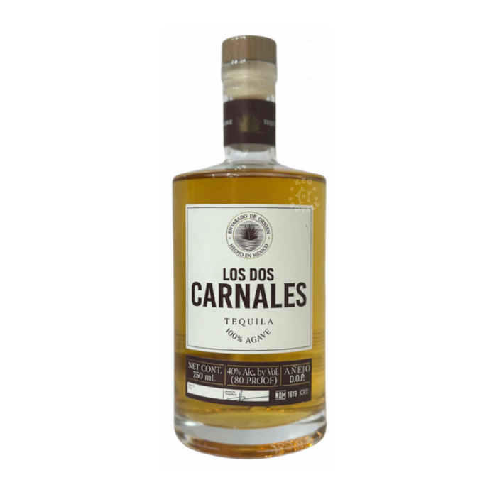 Los Dos Carnales Anejo Tequila (750 ml)