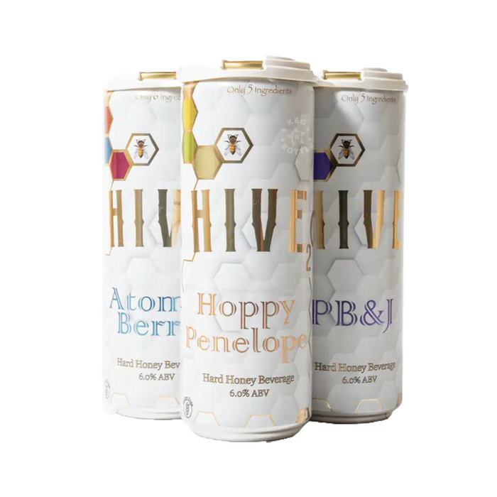 Hive Variety Pack Hard Honey Beverage (4 Pack)