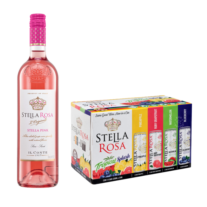 Stella Rosa Stella Pink & Tropical Splash Combo Pack