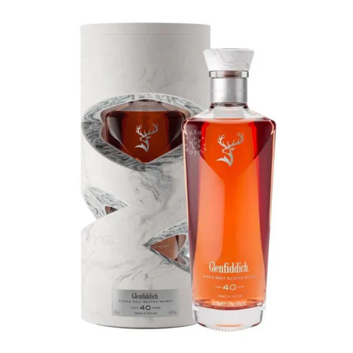 Glenfiddich Cumulative Time 40 Year Old Single Malt Scotch (750 ml)