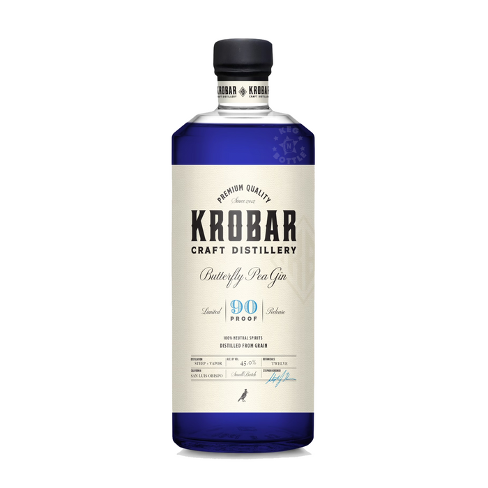 Krobar Butterfly Pea Gin (750 ml)