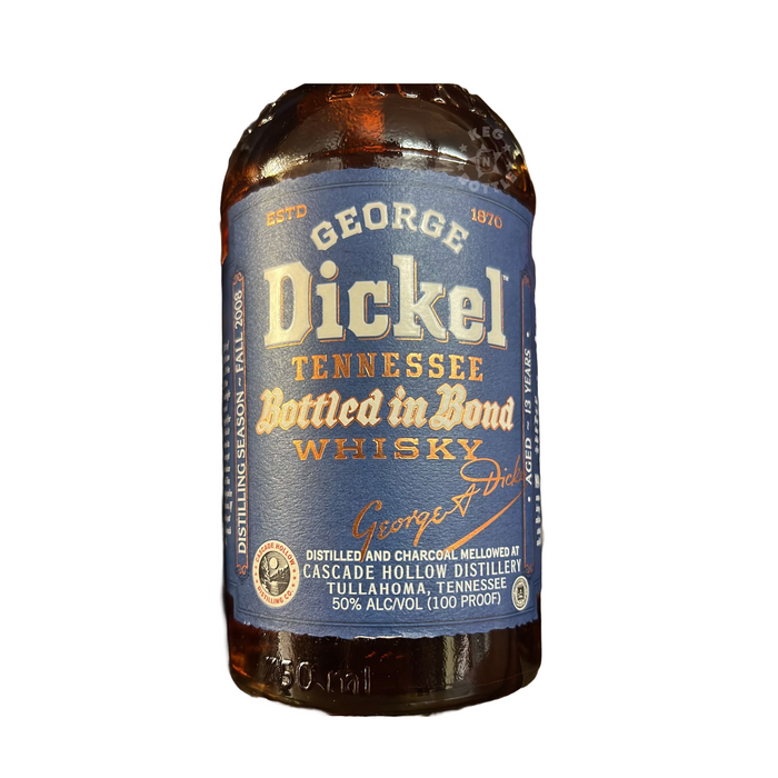 George Dickel 13 Year Bottled in Bond Fall 2008 Tennessee Whisky (750 ml)