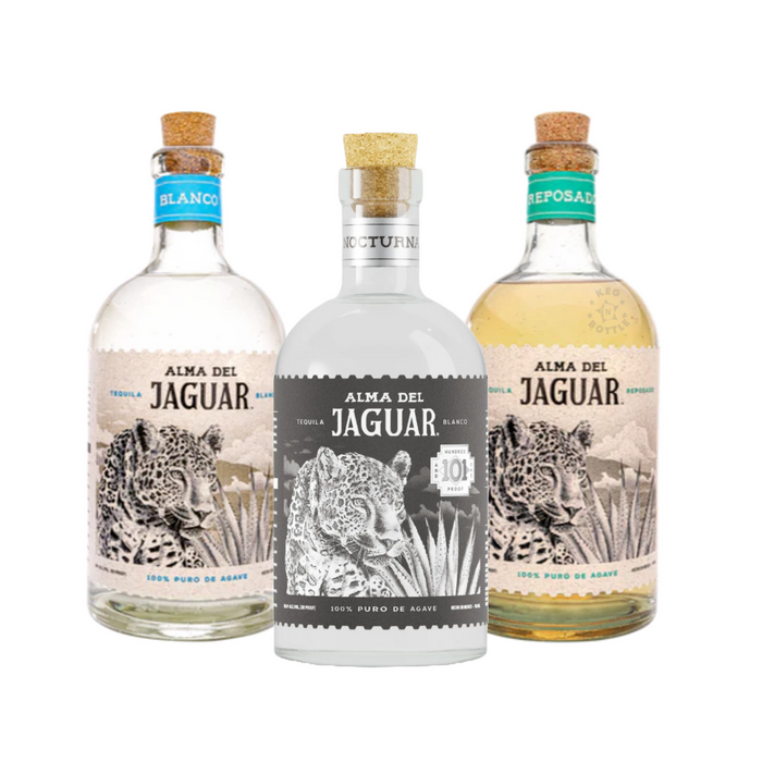 Alma Del Jaguar Combo Pack Tequila (3 x 750 mL)