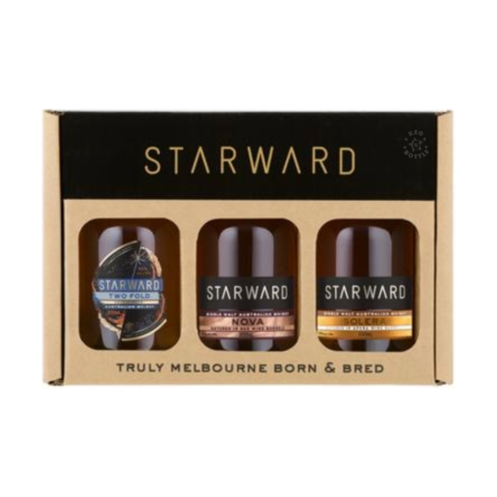 Starward Single Malt Australian Whisky Gift Pack (3 x 200 ml)