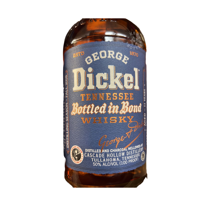 George Dickel 11 Year Bottled in Bond Fall 2008 Tennessee Whisky (750 ml)