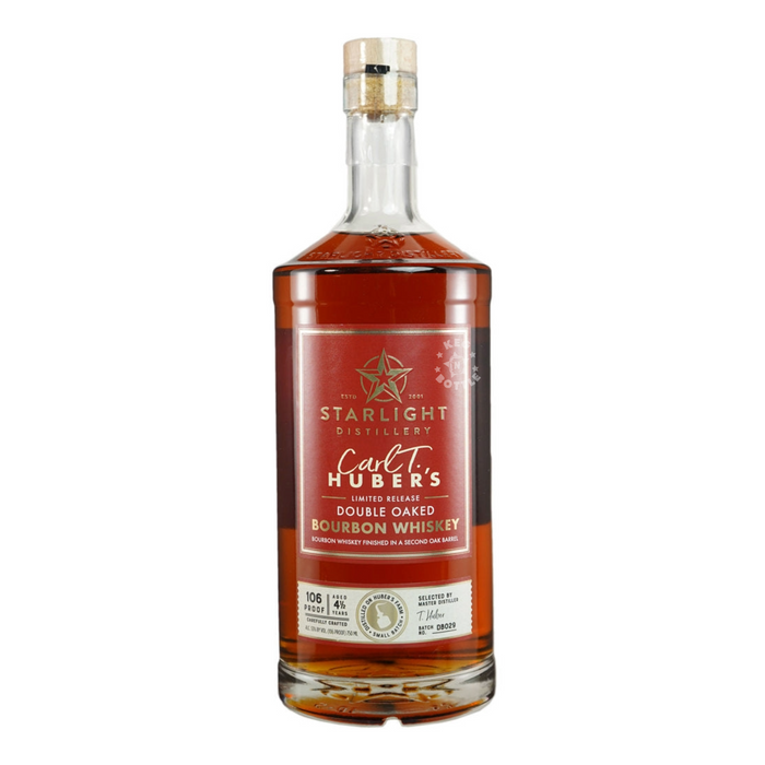 Starlight Carl T. Huber's Double Oaked Bourbon Whiskey (750 ml)