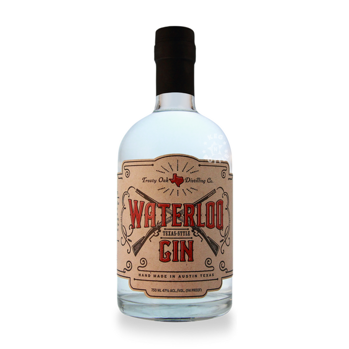 Waterloo Texas Style Gin (750 ml)