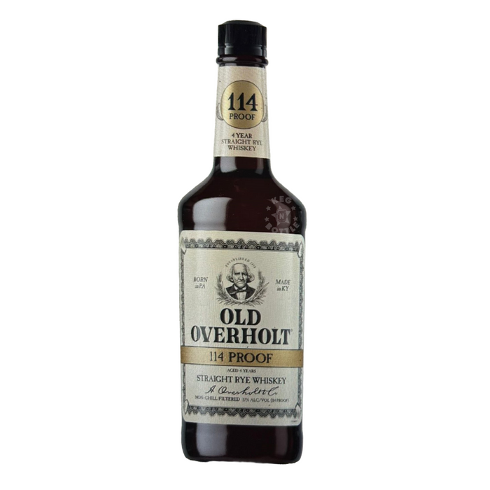 Old Overholt 4 Year High Proof Straight Rye Whiskey (750 ml)