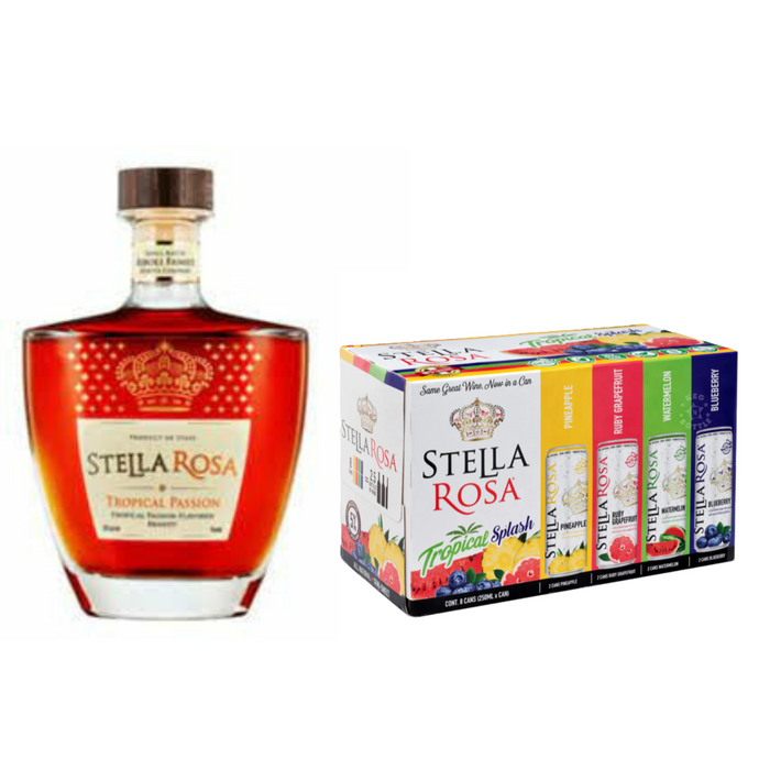 Stella Rosa Tropical Passion Brandy & Tropical Splash Combo Pack