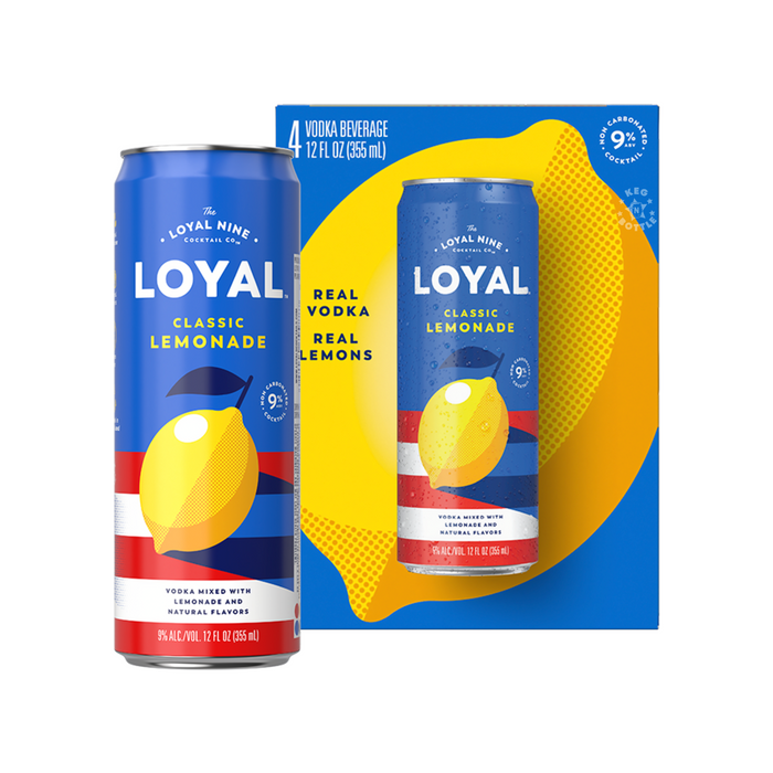 Loyal 9 Lemonade Cocktail (4 Pack)