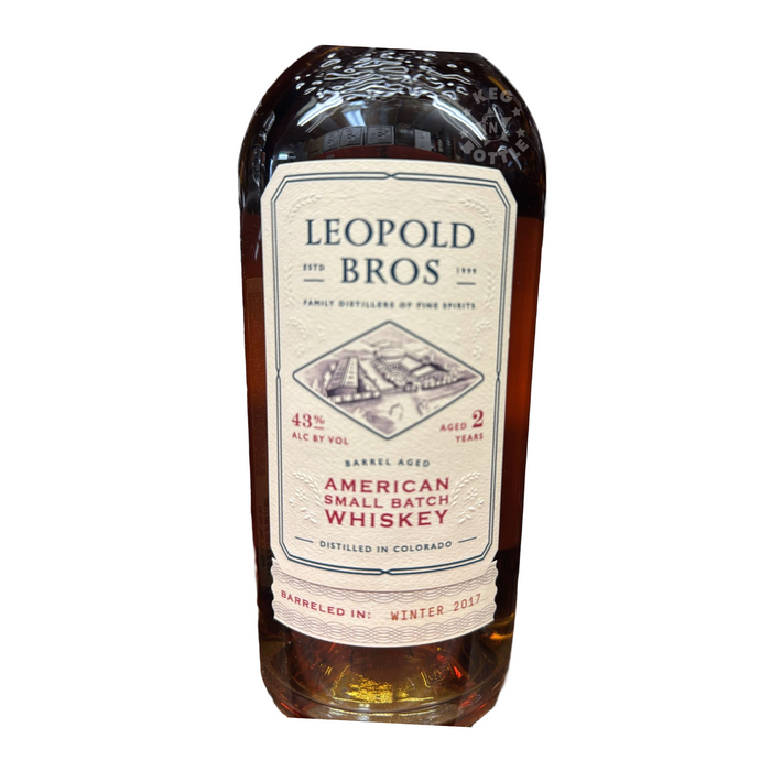 Leopold Bros American Small Batch Whiskey WInter 2017 (750 ml)