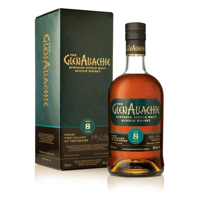 The GlenAllachie 8 Year Single Malt Scotch Whisky (750 ml)