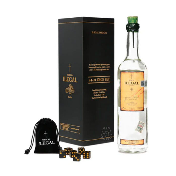 Ilegal Mezcal Joven Dice Kit (750 ml)