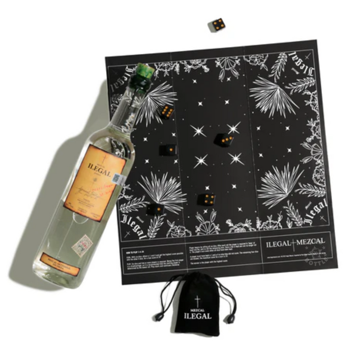 Ilegal Mezcal Joven Dice Kit (750 ml)