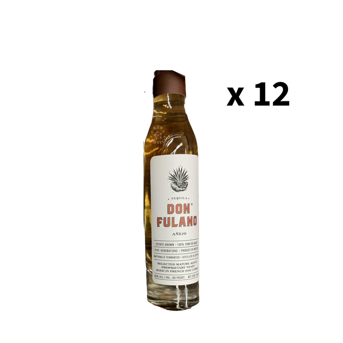 Don Fulano Anejo Tequila Miniature (12 Pack)
