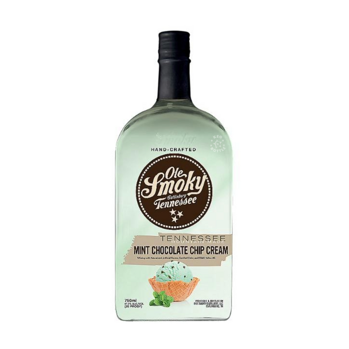 Ole Smoky Mint Chocolate Chip Cream Whiskey (750 mL)