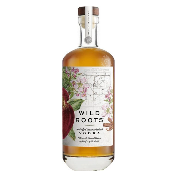 Wild Roots Apple & Cinnamon Infused Vodka (750 ml)