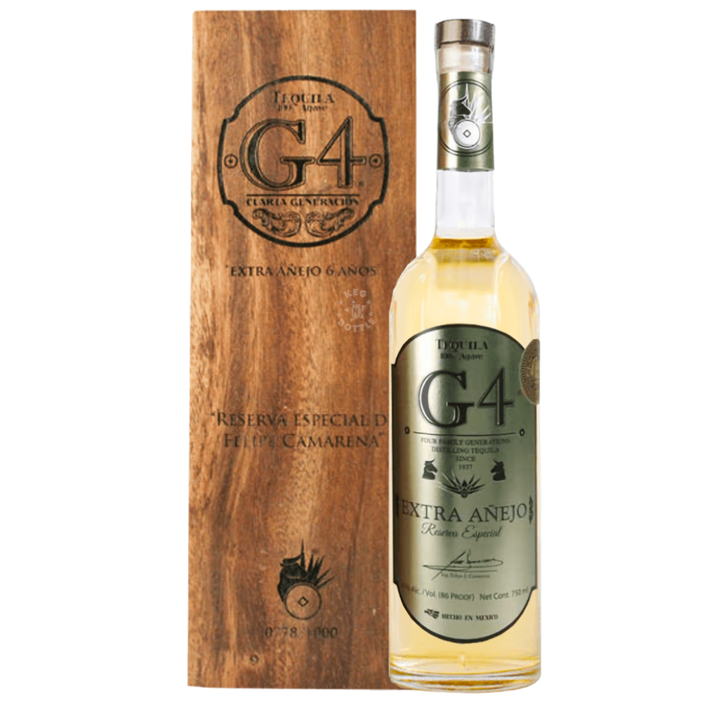 G4 Extra Anejo 6 Year Tequila (750 ml)