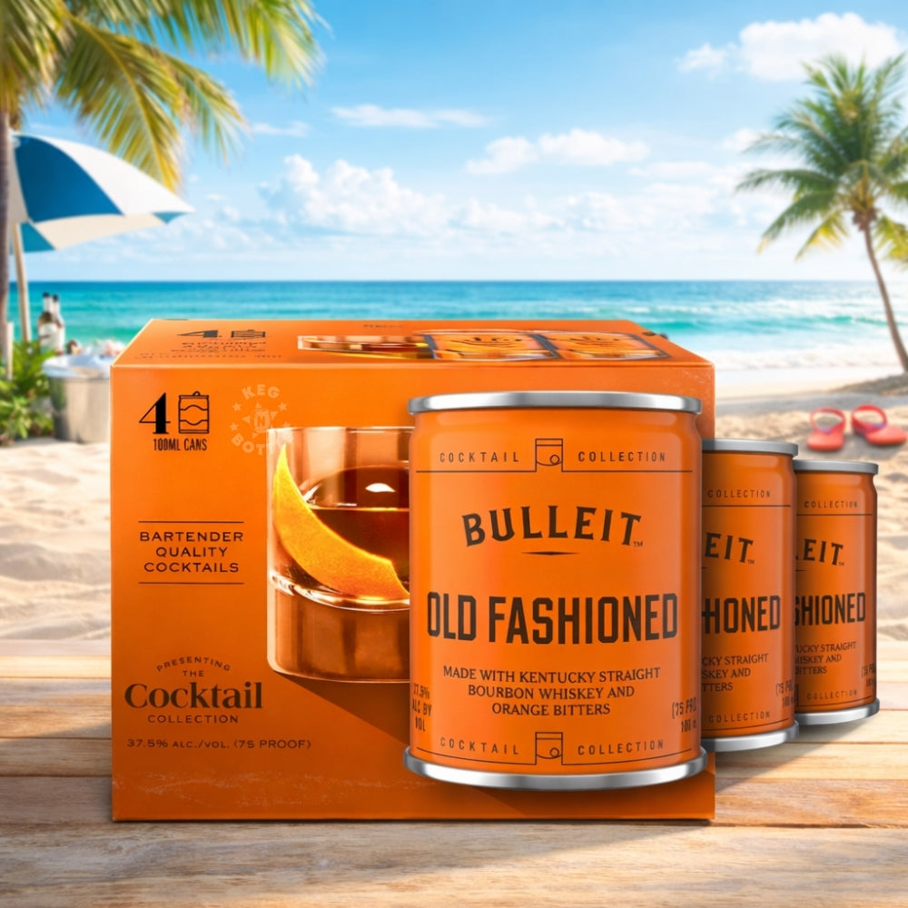 Bulleit Old Fashioned Cocktail (4 x 100ml)
