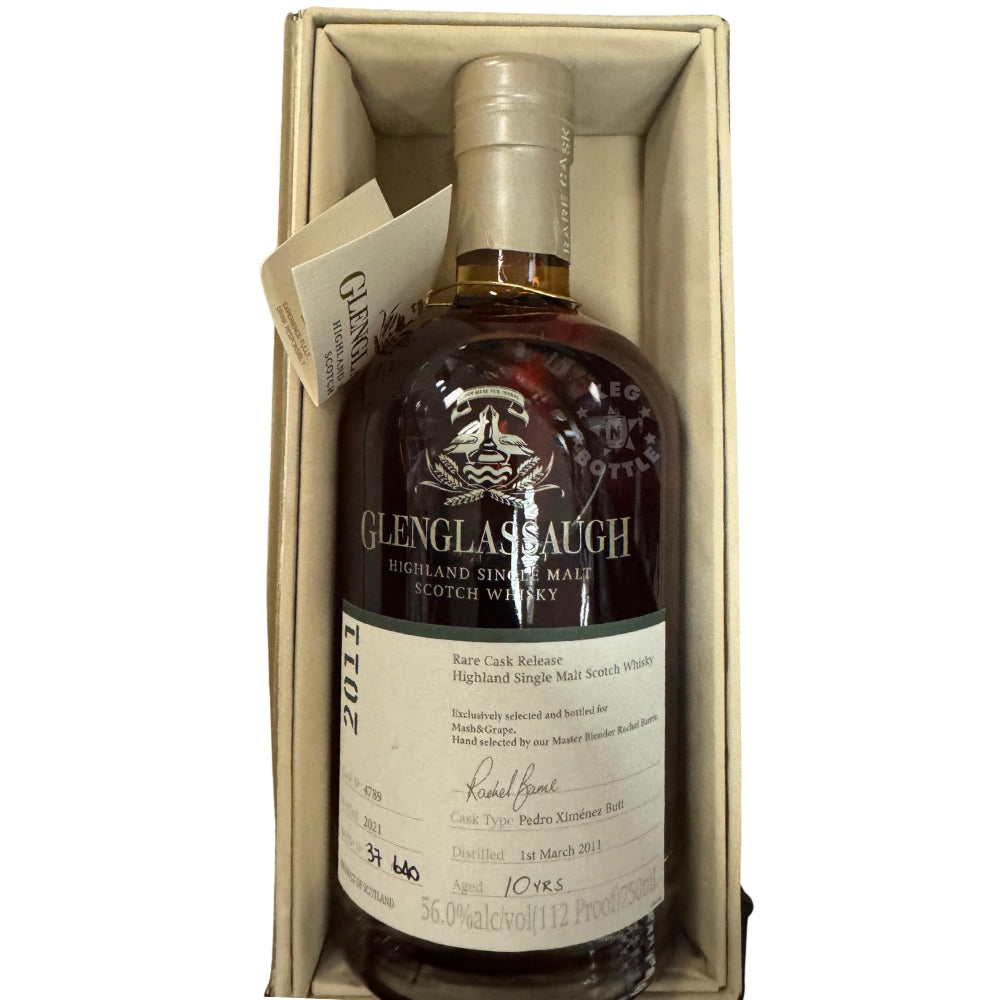 Glenglassaugh Rare Cask Release 2011 PX Butt – 10 Year (750 ml)