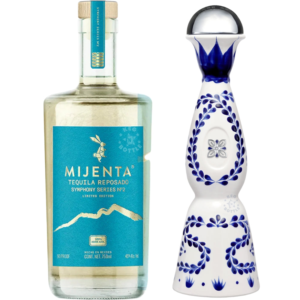 Mijenta Symphony No. 2 & Clase Azul Reposado Tequila Combo Pack (2 x 750ML)