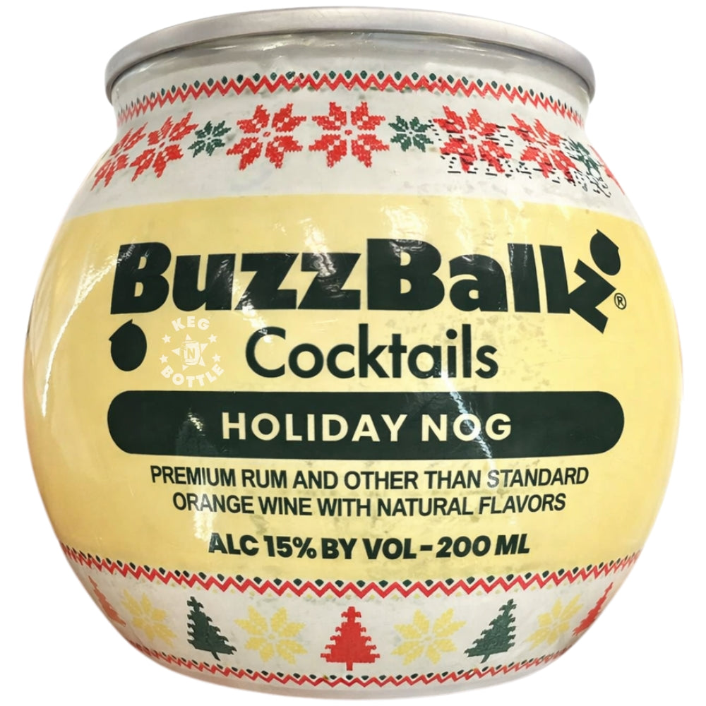 BuzzBallz Cocktails Holiday Nog (200ml)