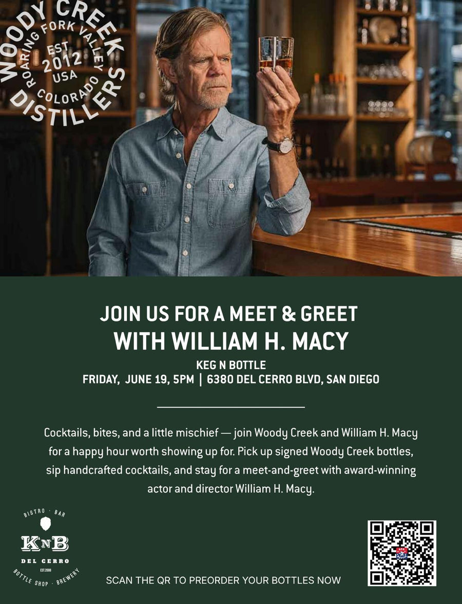 JOIN US FOR A MEET & GREET WITH WILLIAM H. MACY