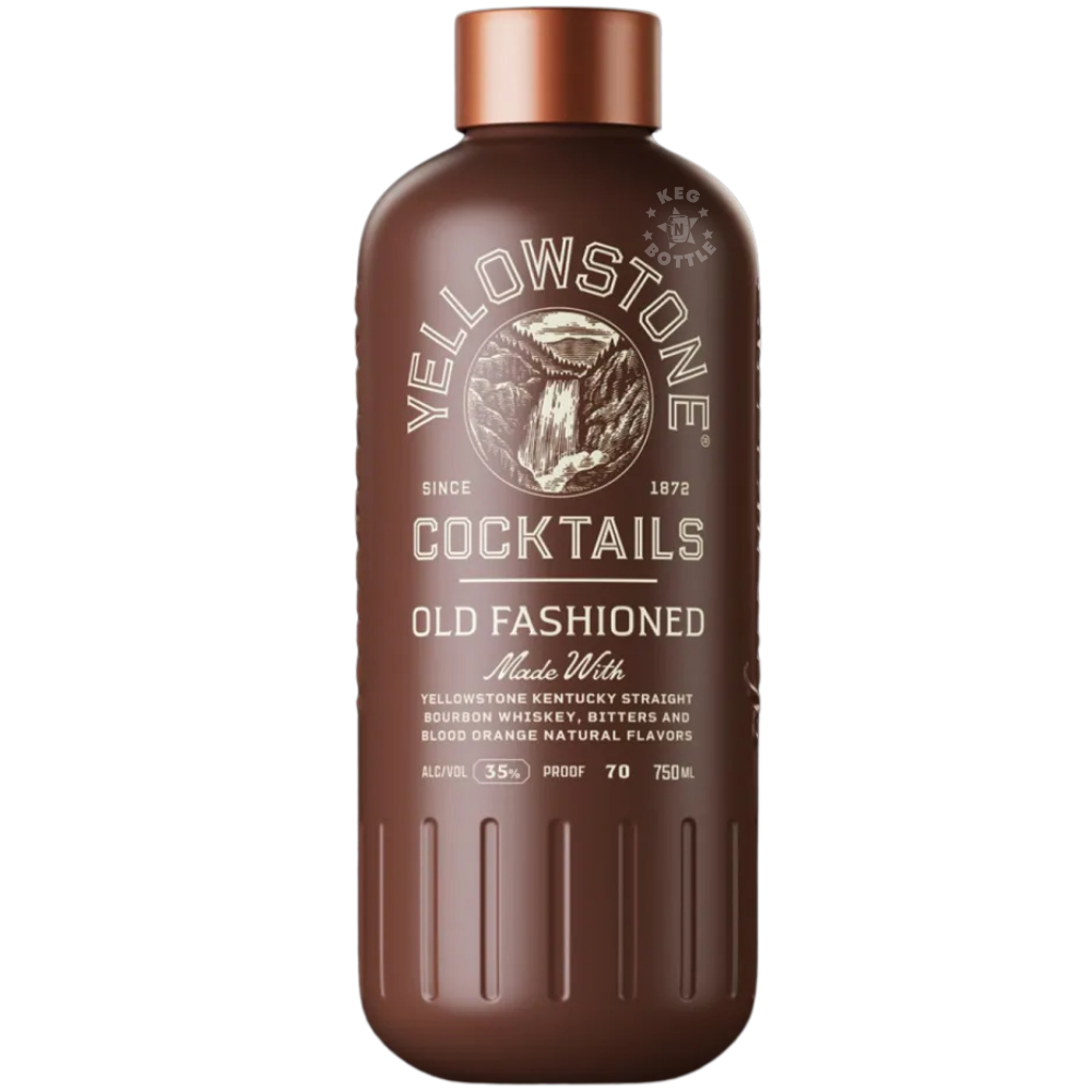 Yellowstone Old Fashioned Ready to Drink Cocktail 750mL bottled bourbon cocktail with bitters and blood orange flavors