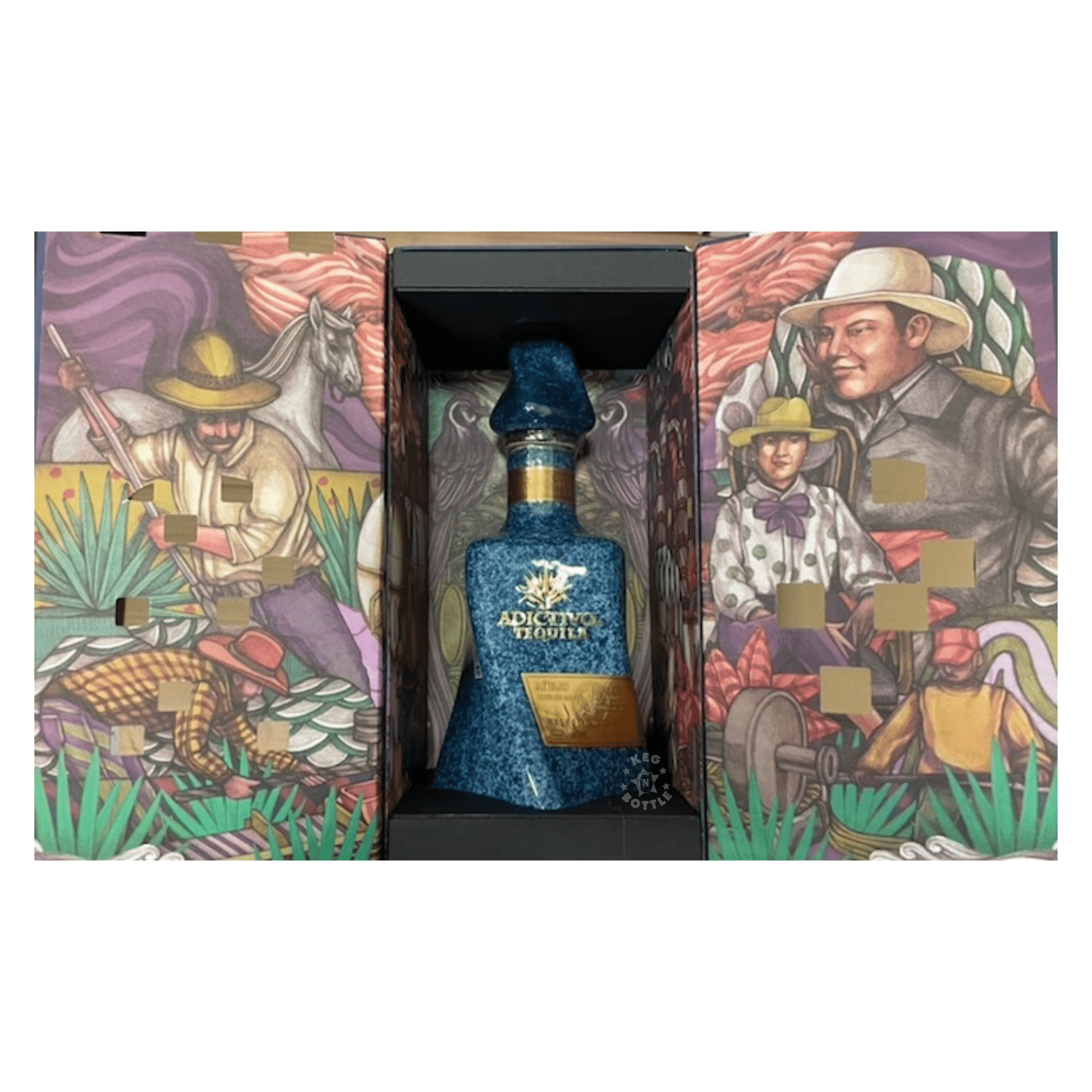 Adictivo Anejo Ceramica Tequila (750mL) | Keg N Bottle