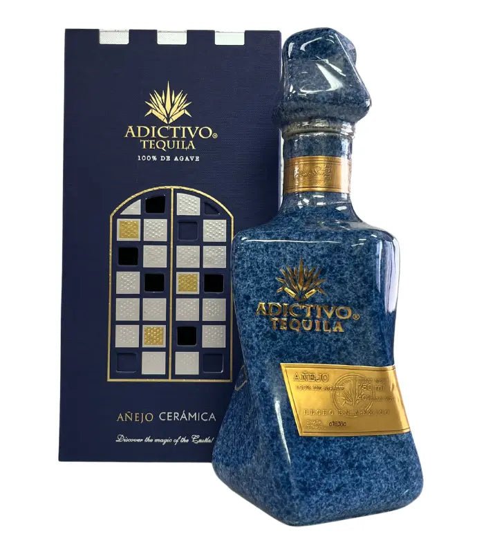 Adictivo Anejo Ceramica Tequila (750mL) | Keg N Bottle